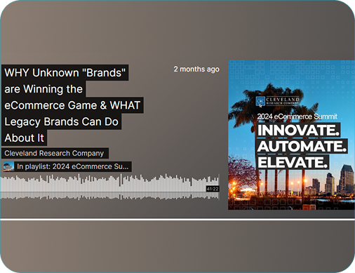 Cleveland Research Company presentation slide